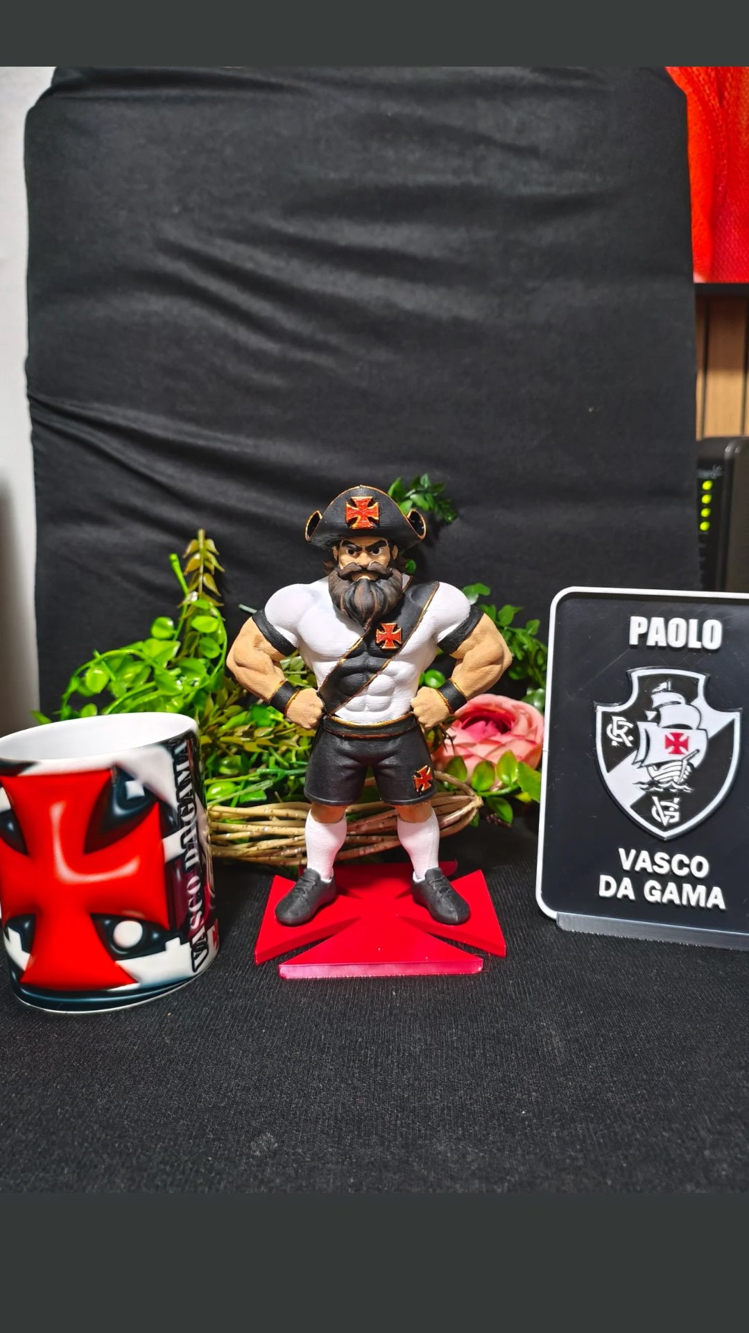 Almirante do Vasco — Coleção Cruzmaltina — Kit Paolo